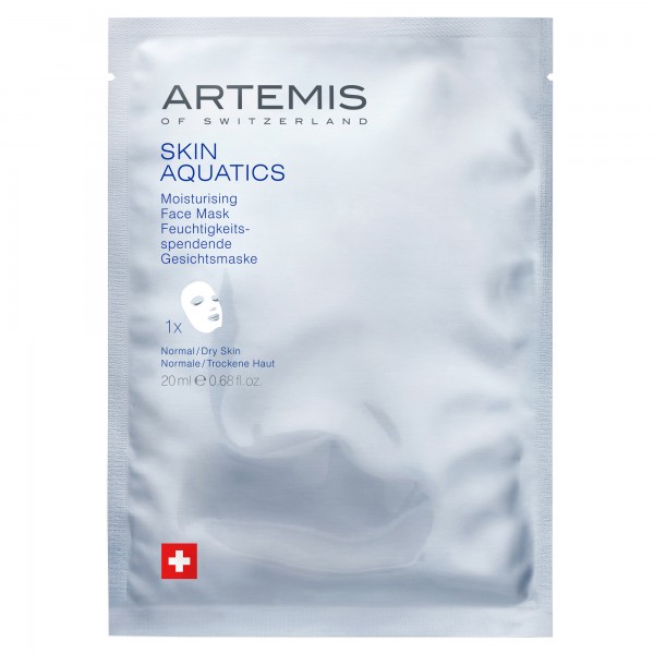 ARTEMIS SKIN AQUATICS Moisturising Face Mask (Einzelmaske im Tray 10)