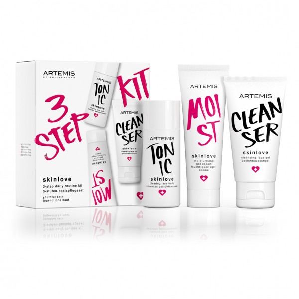 ARTEMIS SKIN LOVE 3-Step Daily Routine Kit